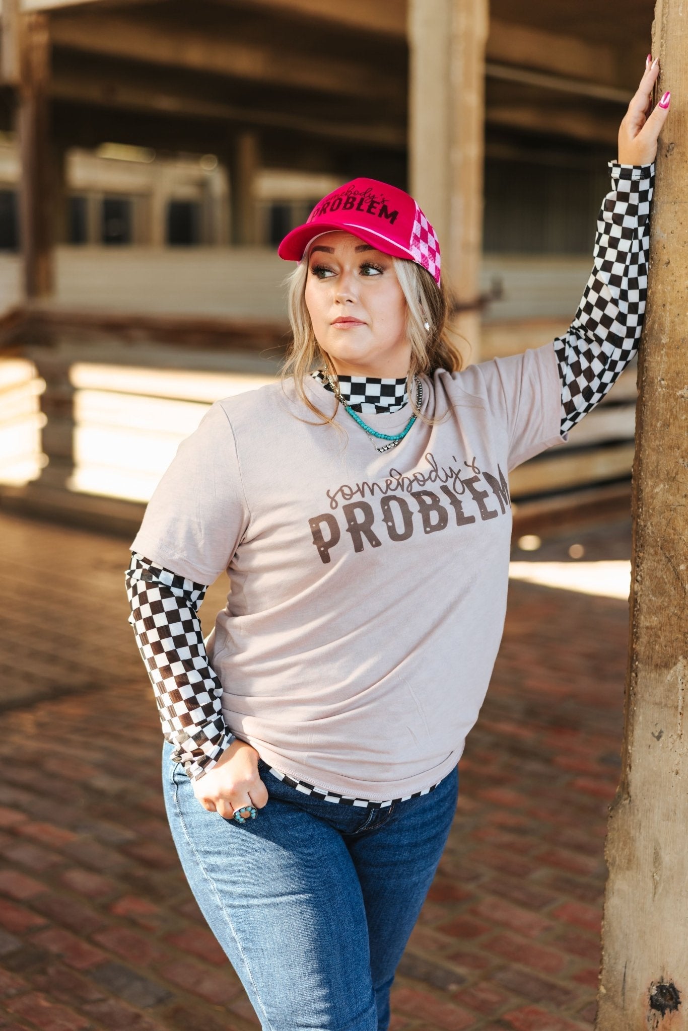 Wild Junkie Somebody's Problem Graphic Tee — side view
