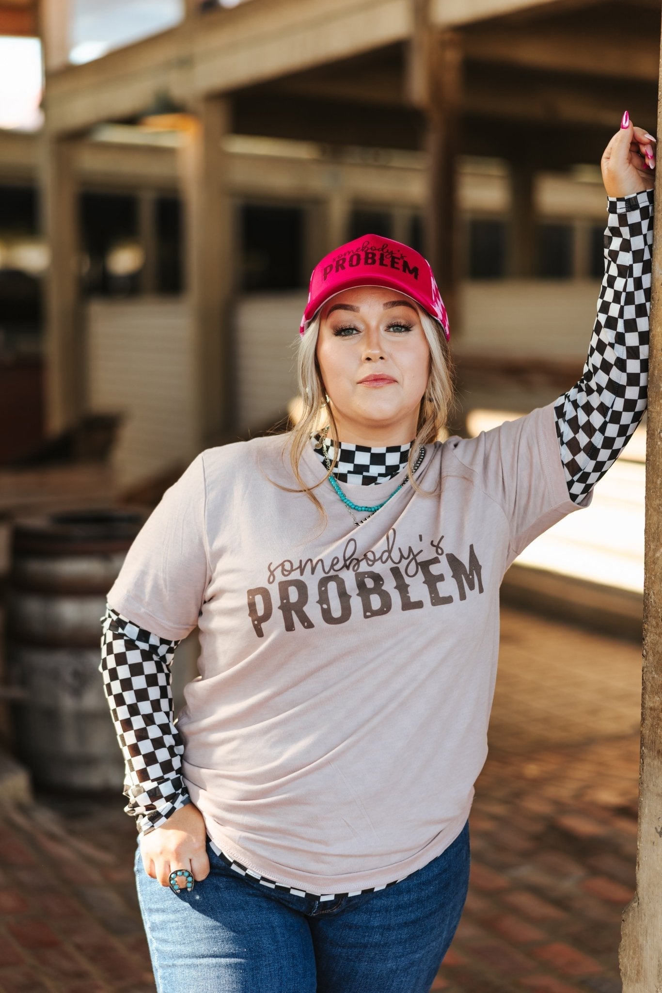 Wild Junkie Somebody's Problem Graphic Tee — main product shot