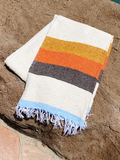 WONENA Sundream 70s - Sustainable Recycled Throw Blanket — main product shot