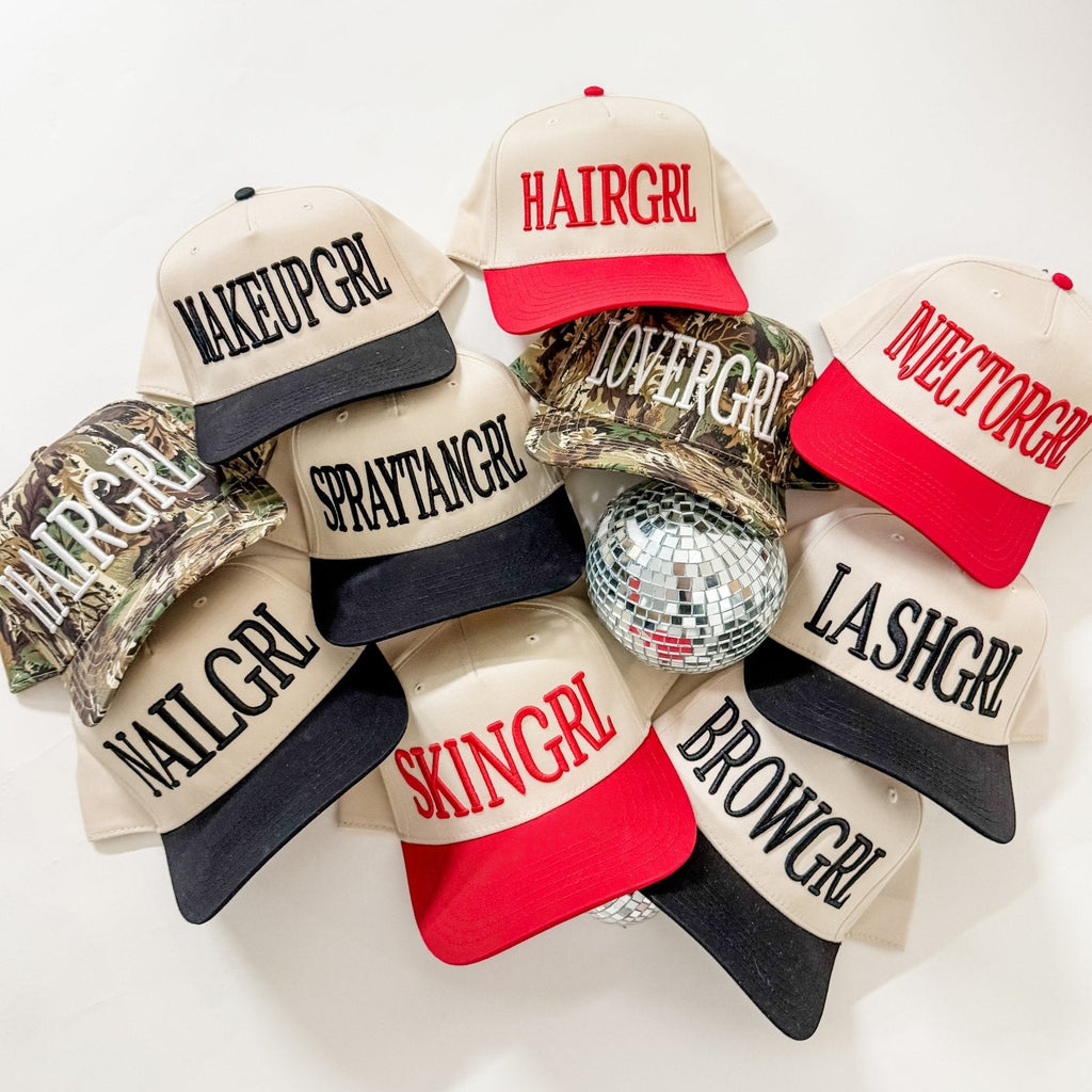 Coco & Rho TEACHERGRL - Trucker Hat — detail close-up