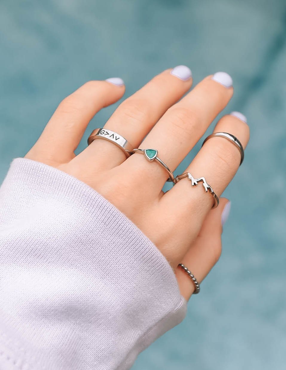 Elevated Faith The Alps Ring — detail close-up