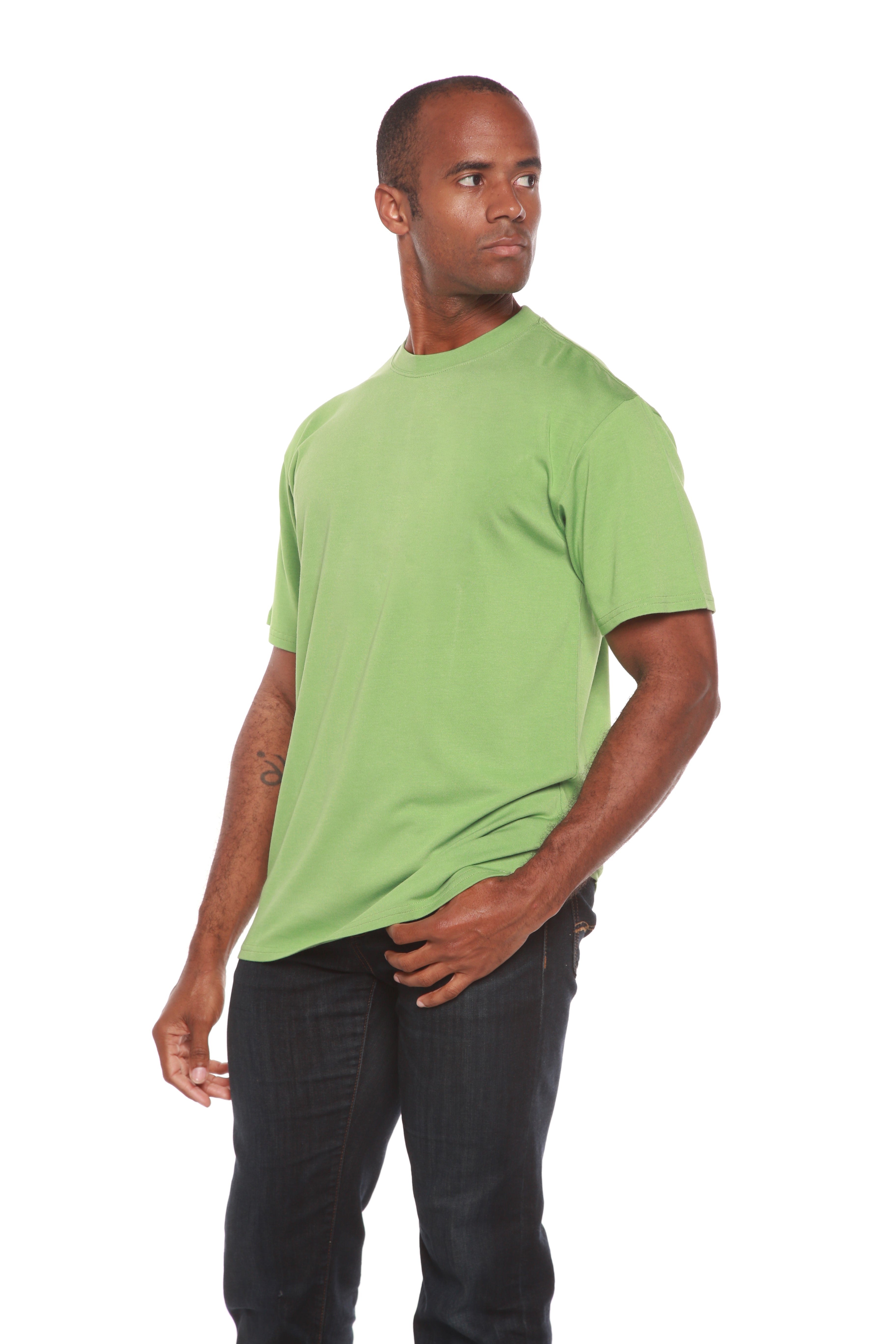 Spun Bamboo Clearance Men's Bamboo Short Sleeve T-Shirt - Classic Cut — main product shot