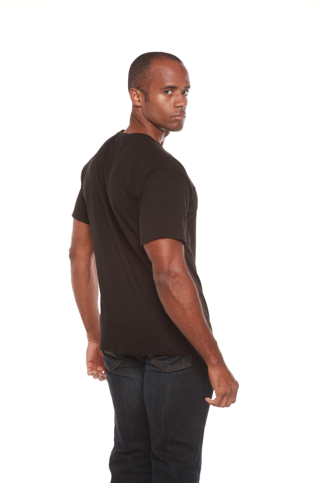 Spun Bamboo The Original Men's Bamboo Viscose/Organic Cotton Short Sleeve T-Shirt - Classic Cut — color detail
