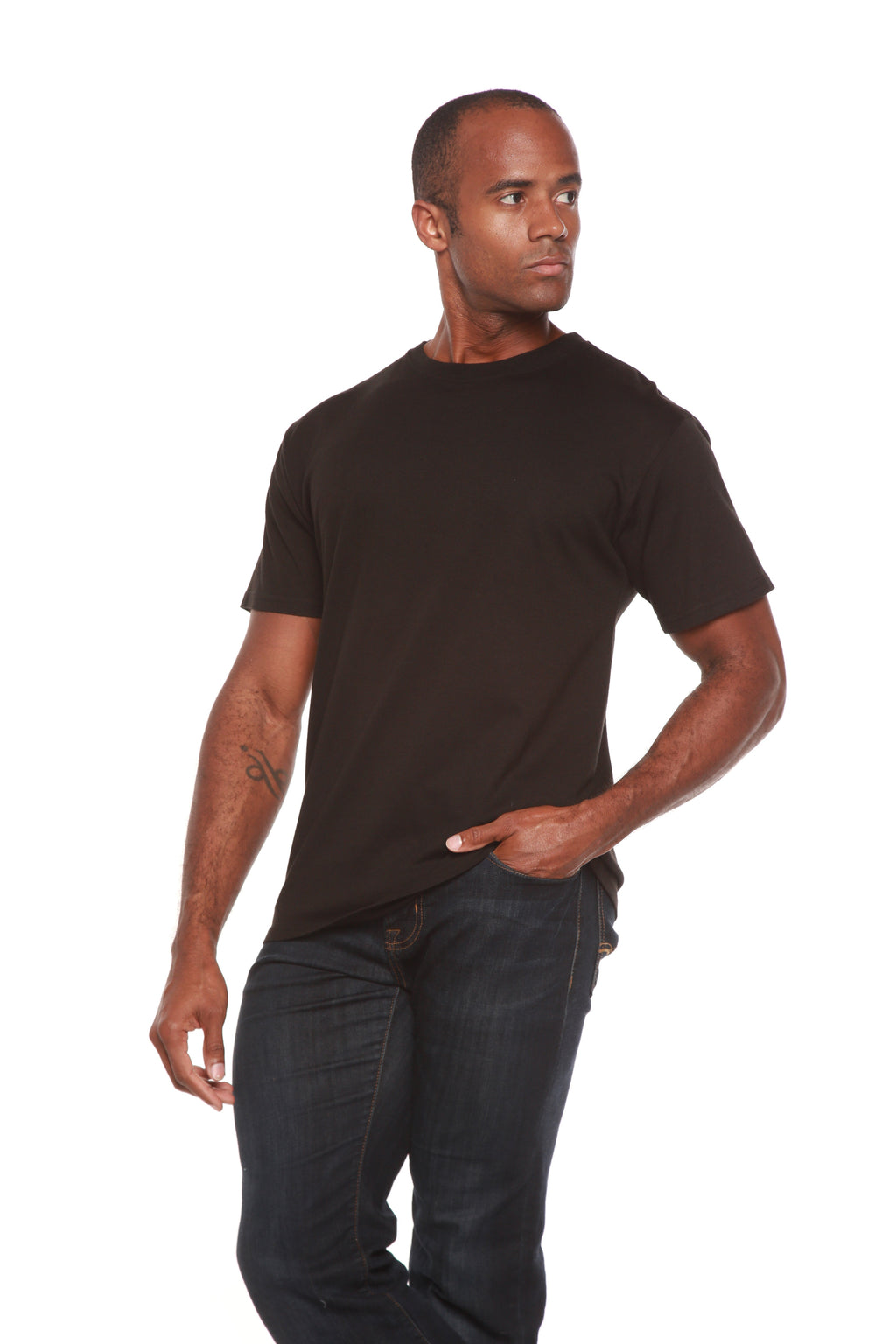 Spun Bamboo The Original Men's Bamboo Viscose/Organic Cotton Short Sleeve T-Shirt - Classic Cut — size reference