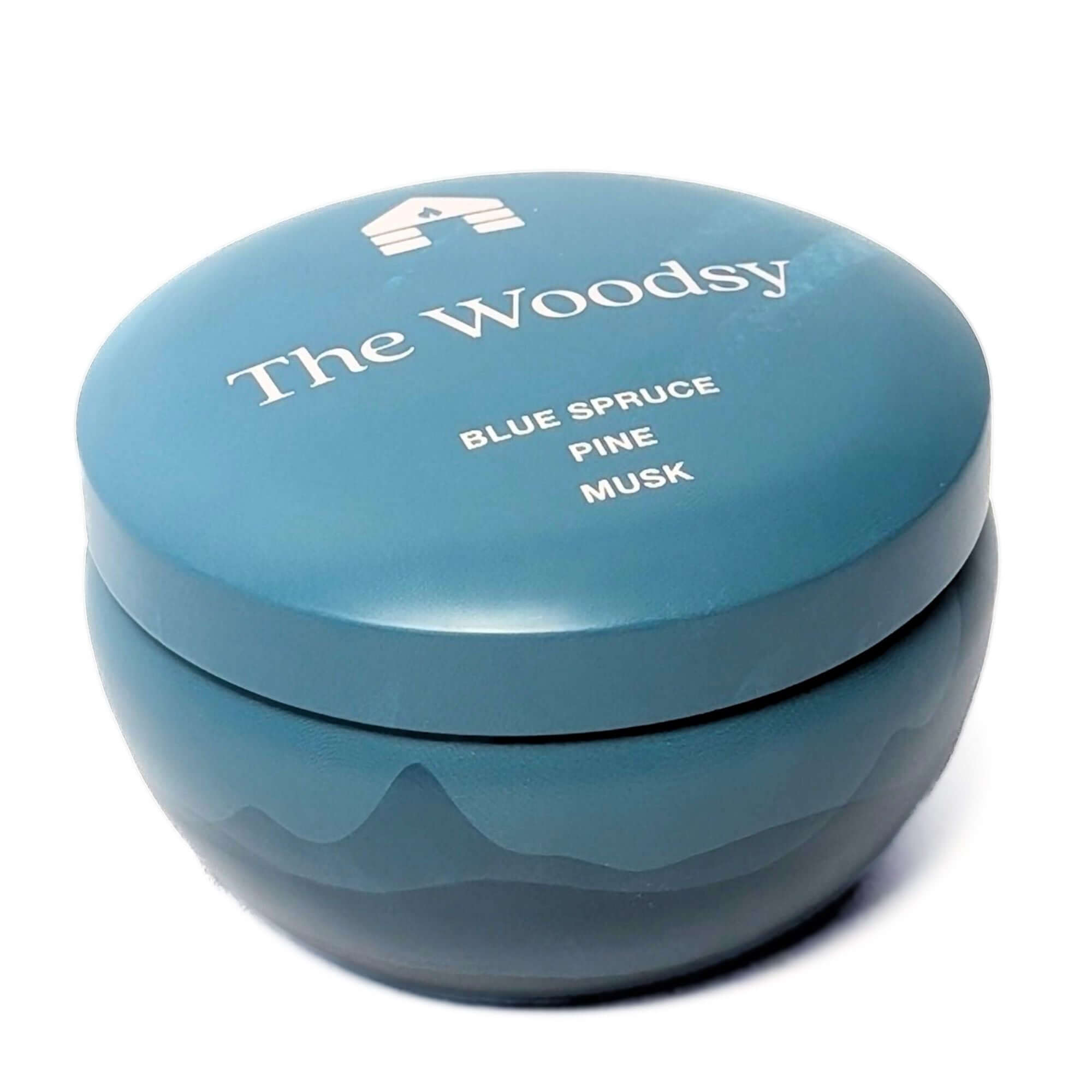 Bluecorn Candles Scented Candle Tins - Aromática - 8oz — texture detail