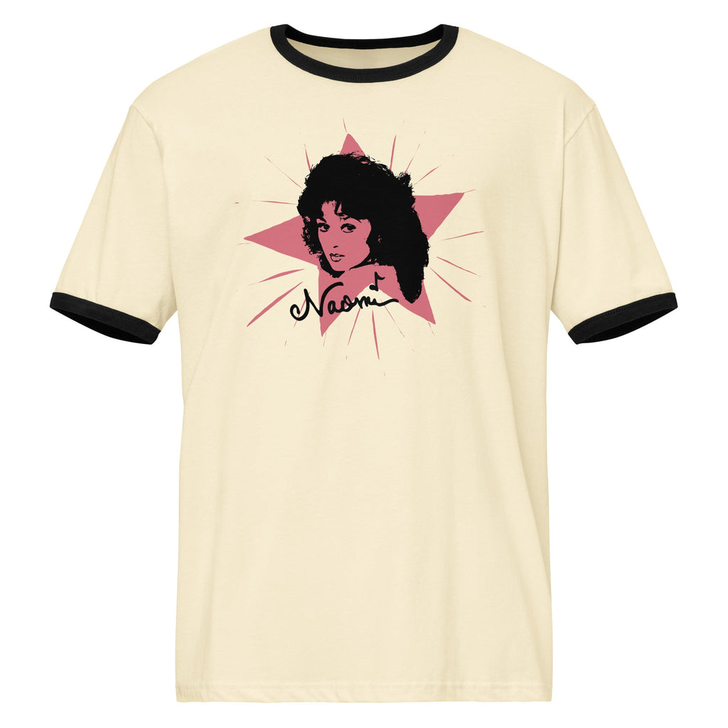 Naomi Retro Star Unisex Ringer T-shirt