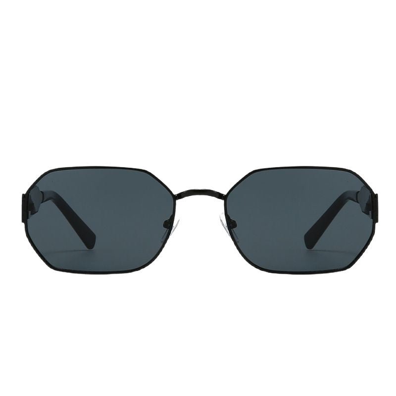 Mariam's Collection Vintage Narrow Frame Sunglasses – Retro Chic Accented Lenses for Women (MAC262) — lifestyle worn / used context