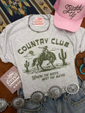 Wild Junkie Where The Boots Meet The Bucks Graphic Tee — main product shot