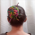 Darn Good Yarn Darn Good Yarn Where's My Hook? Bun Cover Crochet Kit — main product shot