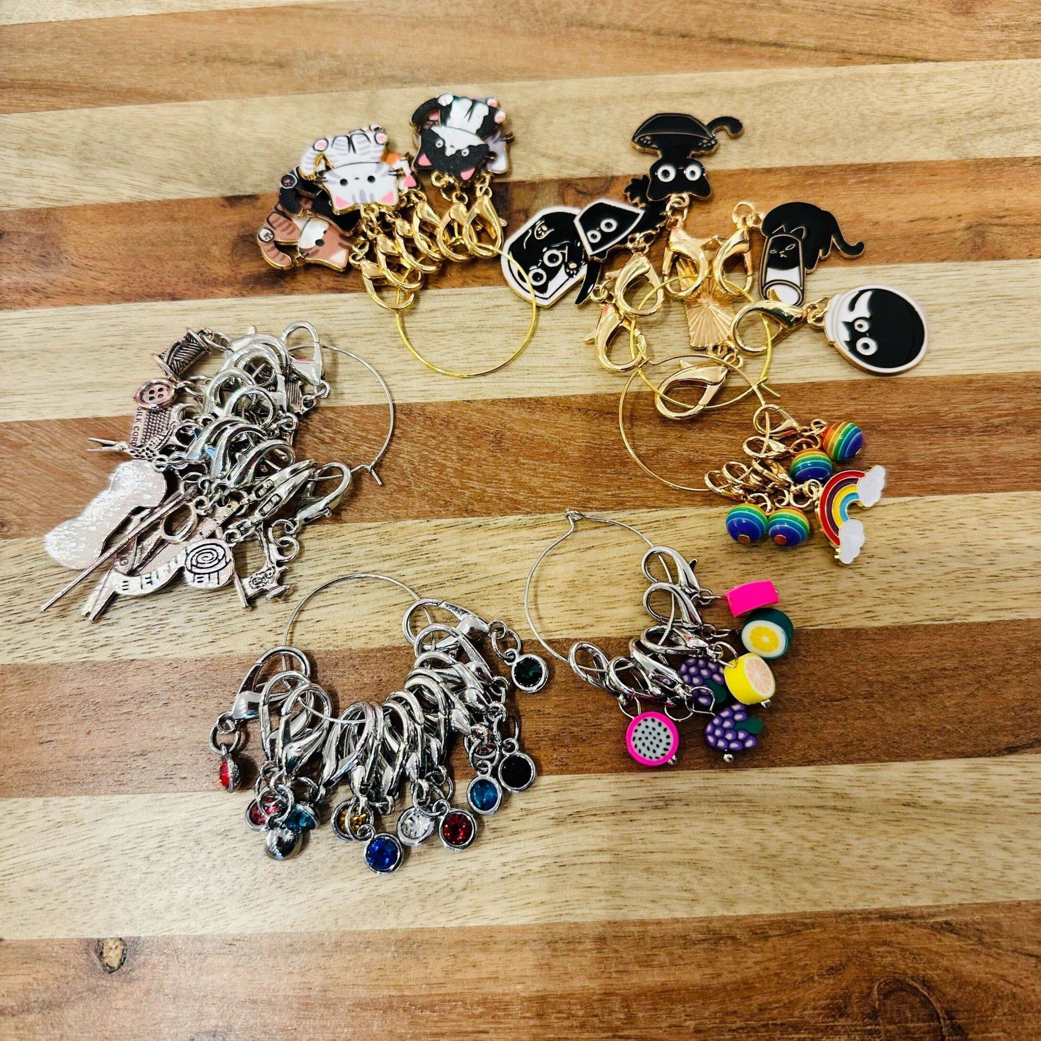Darn Good Yarn Darn Good Yarn Whimsical Stitch Marker grab bag — main product shot