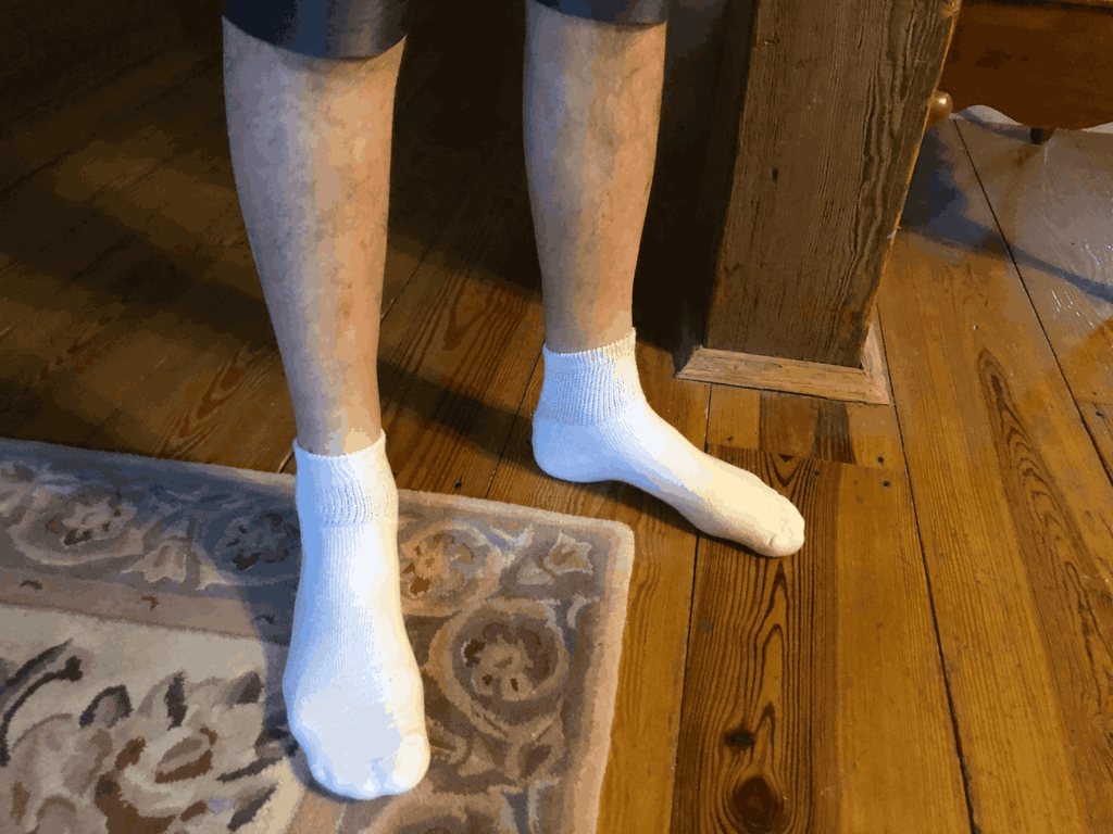 DSC Men's Cotton Diabetic Ankle Socks (Assorted) — alternative angle