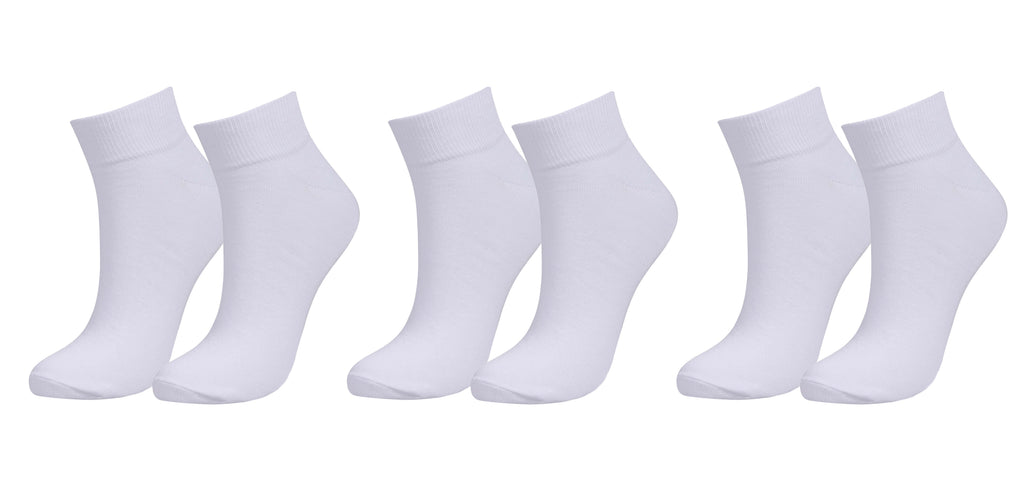 tittimitti tittimitti® Women’s 98% Organic Cotton Ankle Socks 3-Pack – Breathable Everyday Ankle Socks — detail close-up