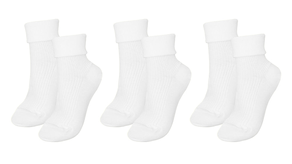 tittimitti tittimitti® 100% Organic Combed Cotton Luxury Women's Socks 3-Pack. Made in Italy. — alternative angle