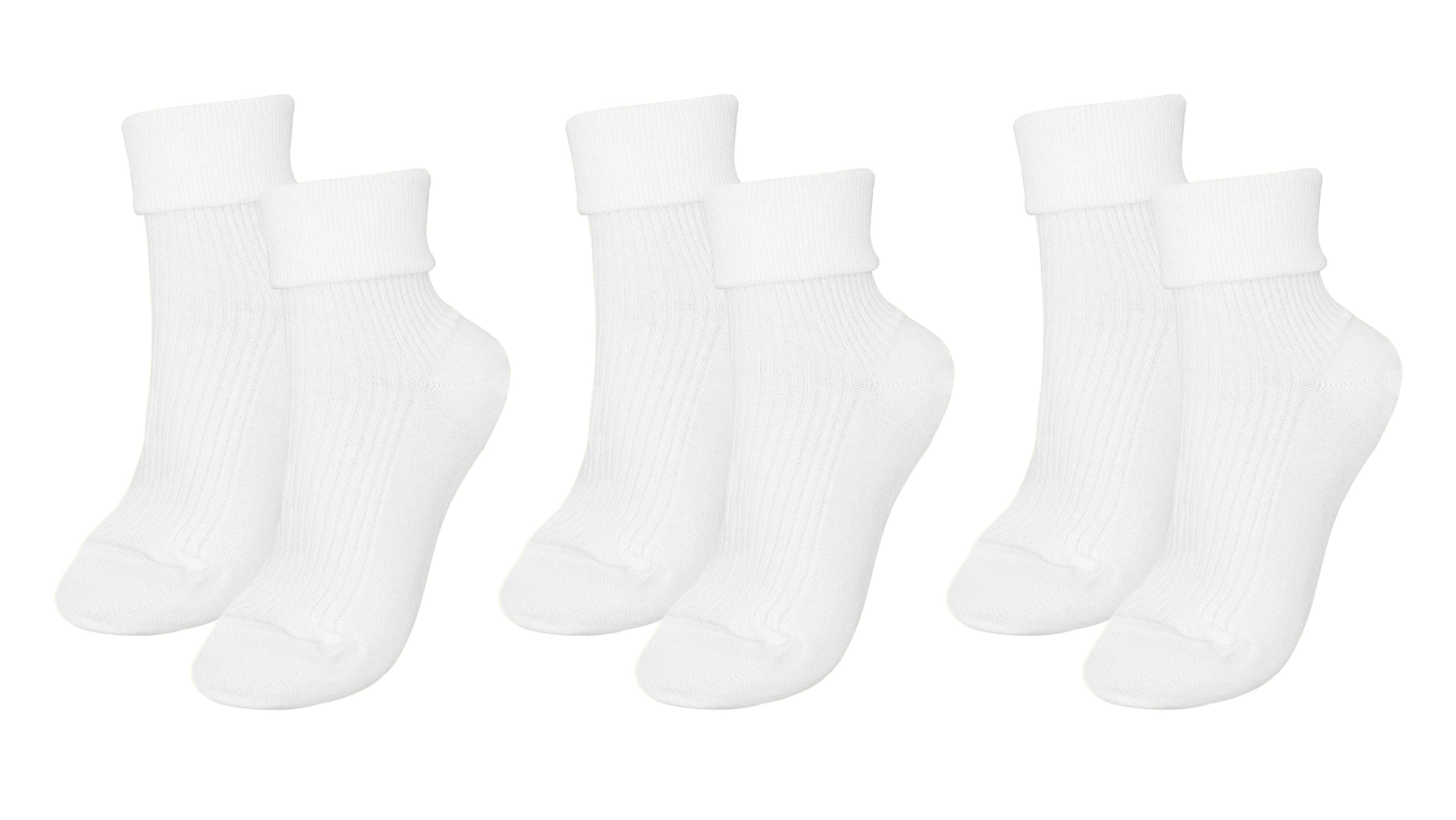tittimitti tittimitti® 100% Organic Combed Cotton Luxury Women's Socks 3-Pack. Made in Italy. — alternative angle