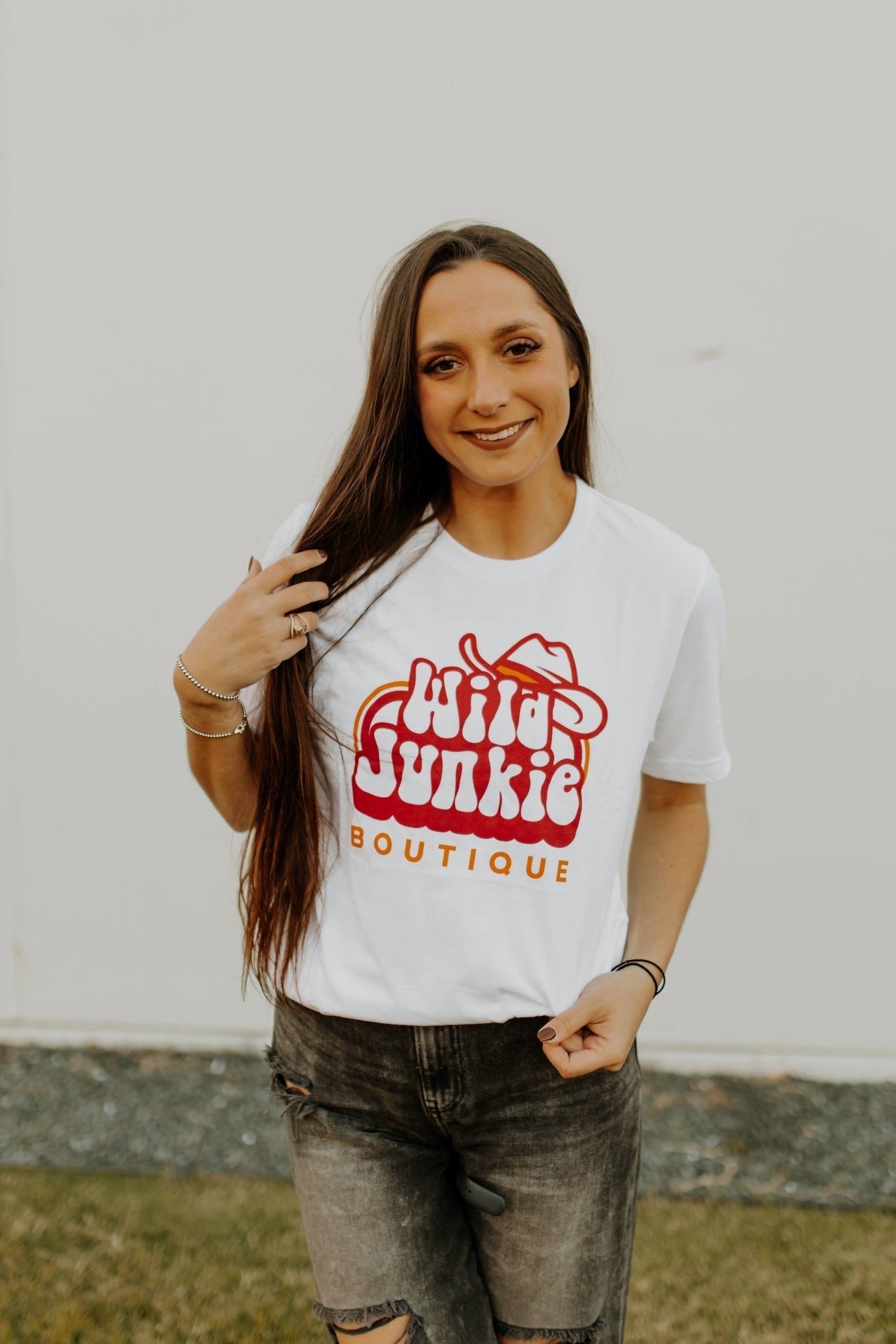 Wild Junkie Wild Junkie Graphic Logo Tee — back view
