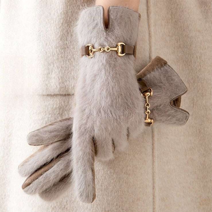 Mariam's Collection Winter Everyday Versatile Plush Warm Gloves (MAC309) — main product shot
