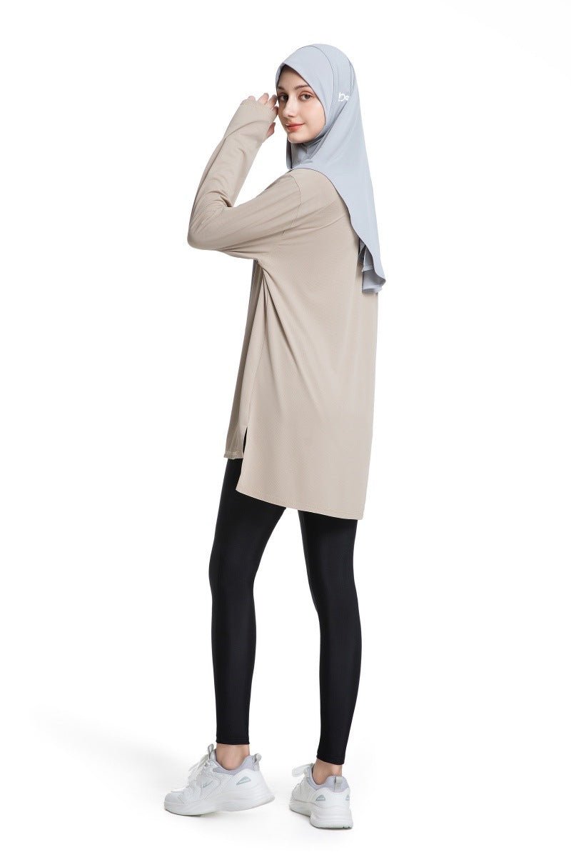 Women's Quick Dry Half Zip Running Top(MS115)