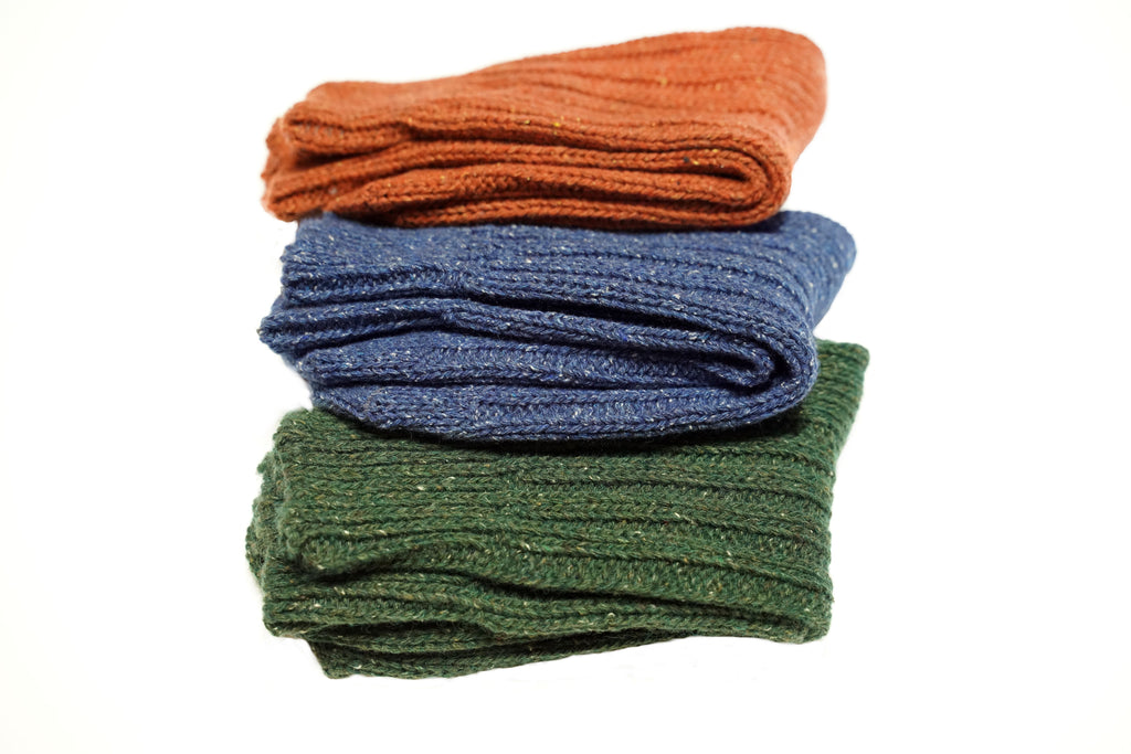 tittimitti tittimitti® Men’s Wool Silk Socks 3-Pack – Soft Warm Winter Crew Socks (Made in Italy) — side view