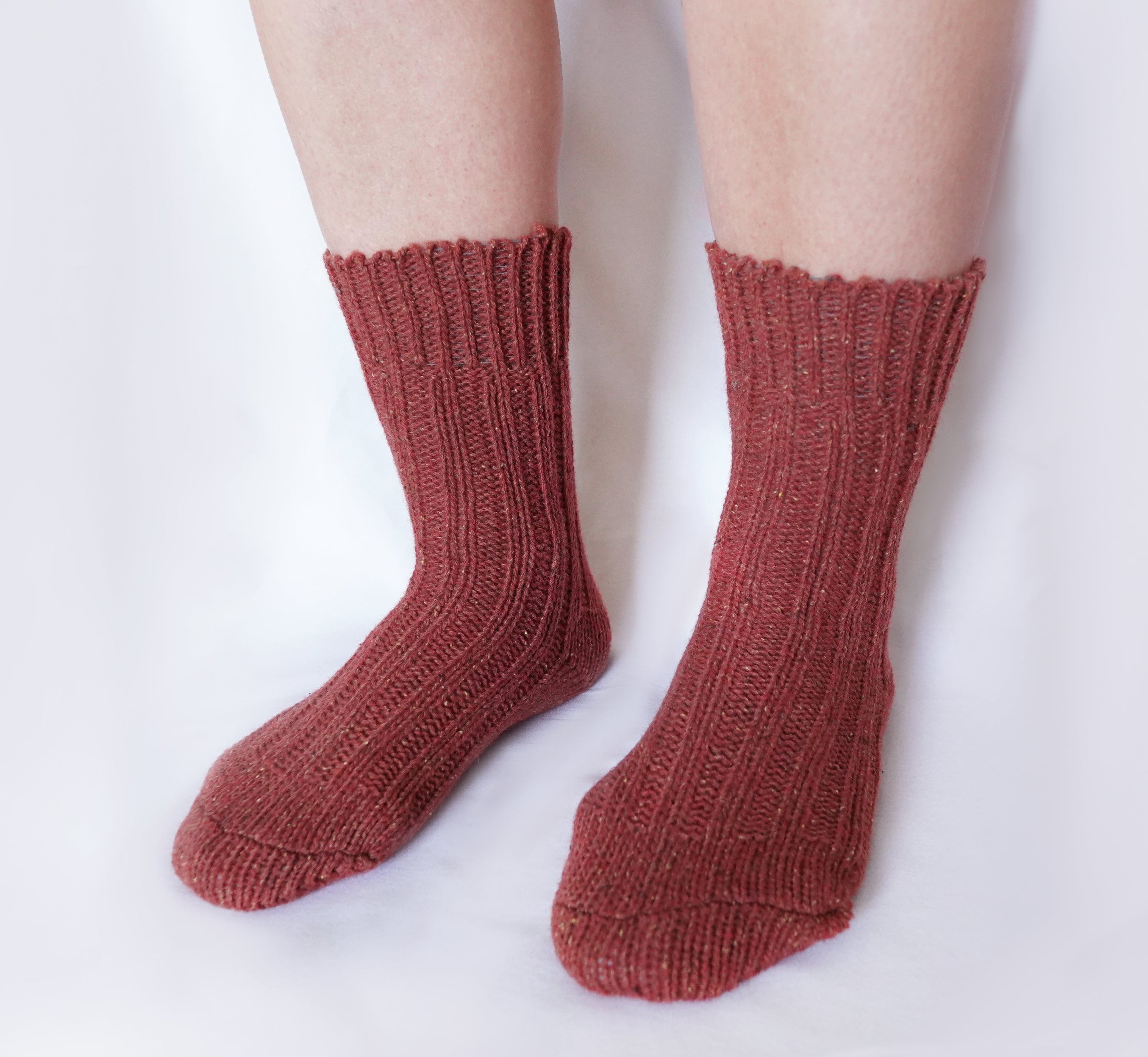 tittimitti tittimitti® Women’s Wool Silk Socks – Soft Warm Luxury Crew Socks (Made in Italy) — lifestyle context
